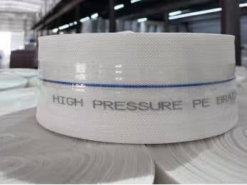 White Marine Used PU Fire Hose Image