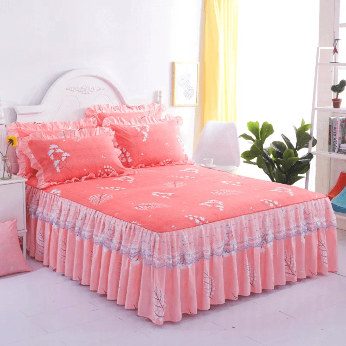 Bed Skirts Cover Bedding Set