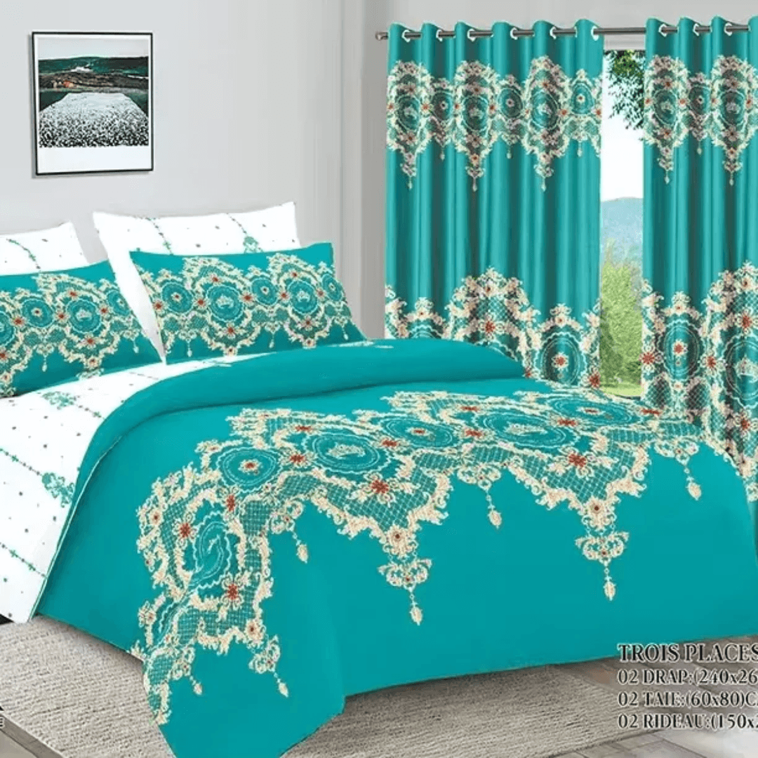cotton bed flat sheet Image
